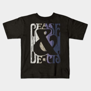 Cease and De-Cis: Nonbinary Flag Kids T-Shirt